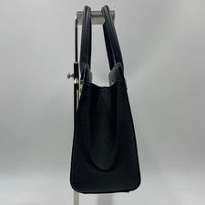 Burberry Nova Check Handbag, Black Saffiano Leather #QYJIGX