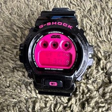 G-SHOCK x CRAZY ABOUT SURFING Pink & Black Collaboration #QY7AUB