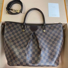 LOUIS VUITTON Shena GM Damier Handbag #QYDJ3F