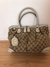 GUCCI handbag, canvas, in Italy #QY6OVB