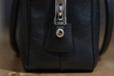 PRADA SAFFIANO LUX 1 Handbag NERO #QYEEDT