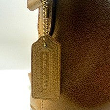 OLD COACH Classic Coach Shoulder Bag, Brown Leather #QY00KJ