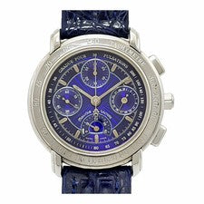 Maurice Lacroix Moonphase Chronograph Power Reserve 30586 Winding Stainl #QYBKVN