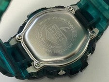 G-SHOCK Solar Skeleton Clear Green G-LIDE Camouflage #QYI896