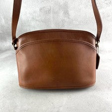 COACH Old Coach Shoulder Bag 9976 Leather USA Brown #QYC8BS