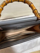 GUCCI Nymphaea Bamboo Handbag #QY4BK4