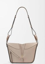 Loewe Hammock Small Sand Mink Greige #QY7JLU