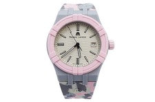 MAURICE LACROIX AIKON TIDE AI2008-2992Z-000-0 Quartz Pink Camouflage Wat #PGI7XQ