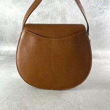 COACH Old Coach Shoulder Bag Turnlock Leather #QY7AUX