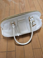PRADA Leather White Handbag #QY272G