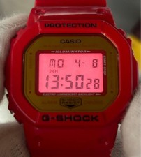 G-SHOCK China DW-5600 Zodiac Speed ​​Bearbrick Red #QYJ3U4