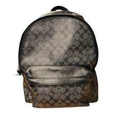 COACH Large Capacity Backpack Black 42x34cm #QYL0TE
