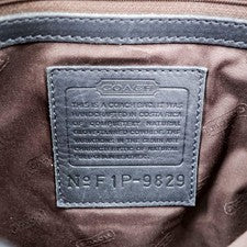COACH Classic Old Coach Shoulder Bag, Glovetanned Leather, Black #QY1IO0