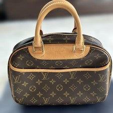 LOUIS VUITTON Trouville Monogram Mini Boston Handbag #QY5TD0