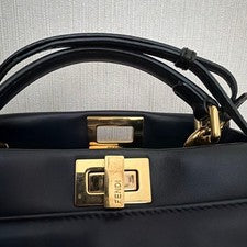 Peekaboo Mini Fendi Black #QYDJ10