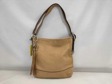 COACH Old Coach COACH Beige Fringe Shoulder Bag 1427 #QY2SYA
