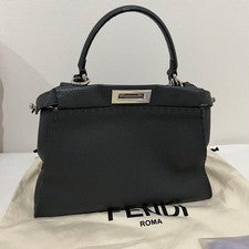 Peekaboo Asphalt Grey Selleria Bag #QYCHIQ