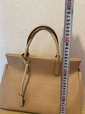 LOUIS VUITTON Marly Epi Beige Black #QYHSUK