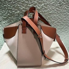 LOEWE Hammock Small Bicolor White #QY4YXI