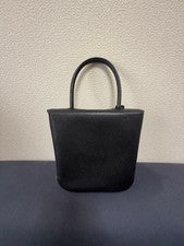 DELVAUX Black Leather Classic Handbag Women #QY7J6T