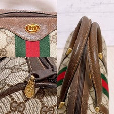 GUCCI handbag, PVC, Sherry line #QYIV8H