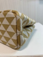 PRADA Before summer, PRADA symbol embroidered fabric #QYBDMO
