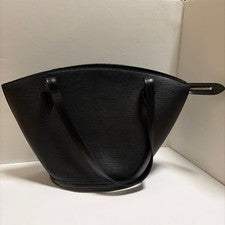 LOUIS VUITTON Epi Saint Jacques Shopping Black (Official Store) #QY5U6Y