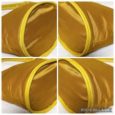 Coach Satin Maggy Duffle Bag Yellow Y2k #QY3P94