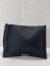 Christian Louboutin Leather Clutch Bag, Black, 11445048 #QYF7W8