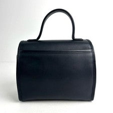 OLD COACH Coach 2-way Shoulder Bag Leather Dark Navy 9977 #QY1Y6O