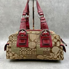 Coach Soho Patchwork Handbag Signature #QY74NN