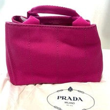 PRADA Canapa Pink Canvas #QYHMP2