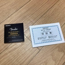 Seiko x Fender collaboration watch #QYFFKD
