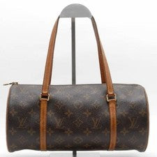 LOUIS VUITTON Monogram Papillon Handbag Brown #QY5TU1