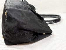 PRADA Flower Motif Nylon Tote Bag #QYCVPJ