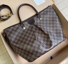 LOUIS VUITTON Shena GM Damier Handbag #QYDJ3F