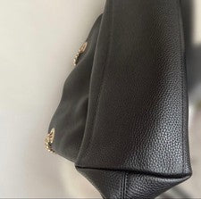 GUCCI SOHO Tote Bag Black Leather Women #QYC0CN