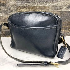 Classic Old Coach Leather Shoulder Bag 9087 #QY4Q4O