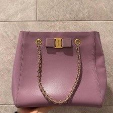 FERRAGAMO Purple Handbag #QYAQMH
