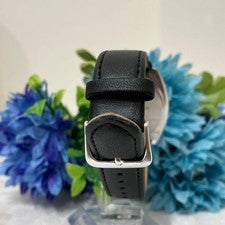 agnes b. Triple Calendar Black Dial #QY7QEK