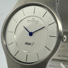SKAGEN x ANA Model Watch, Mesh Silver #QY0VVJ