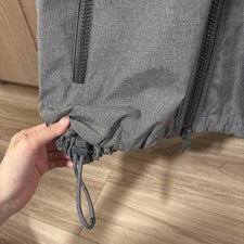 Louis Vuitton 19AW Back Logo Zip Hoodie Charcoal Pre-Owned