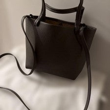 THE ROW Small Park Tote, Gray #QY12S8