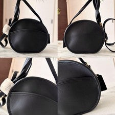 COACH Old Coach Round Leather Shoulder Bag #QYHSO9