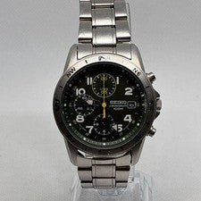 Seiko Men's Military Khaki Pilot Watch #QYKSNY
