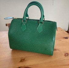 Louis Vuitton Speedy 25 Epi Leather Bag (Green) #QY5UNR