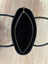 VALENTINO handbag, black, with tassel. #QYL8JQ
