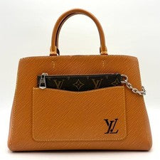 LOUIS VUITTON Epi Marel Tote MM Bag Pouch 2-way #QYI8OV
