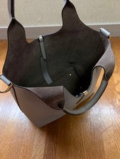 TOD’S Micro 2-way Shoulder Bag, Black/Gray #QY4ALH