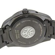 CITIZEN Citizen The Citizen Eco-Drive AQ1054-59E Black Dial Stainless St #QY97ZN